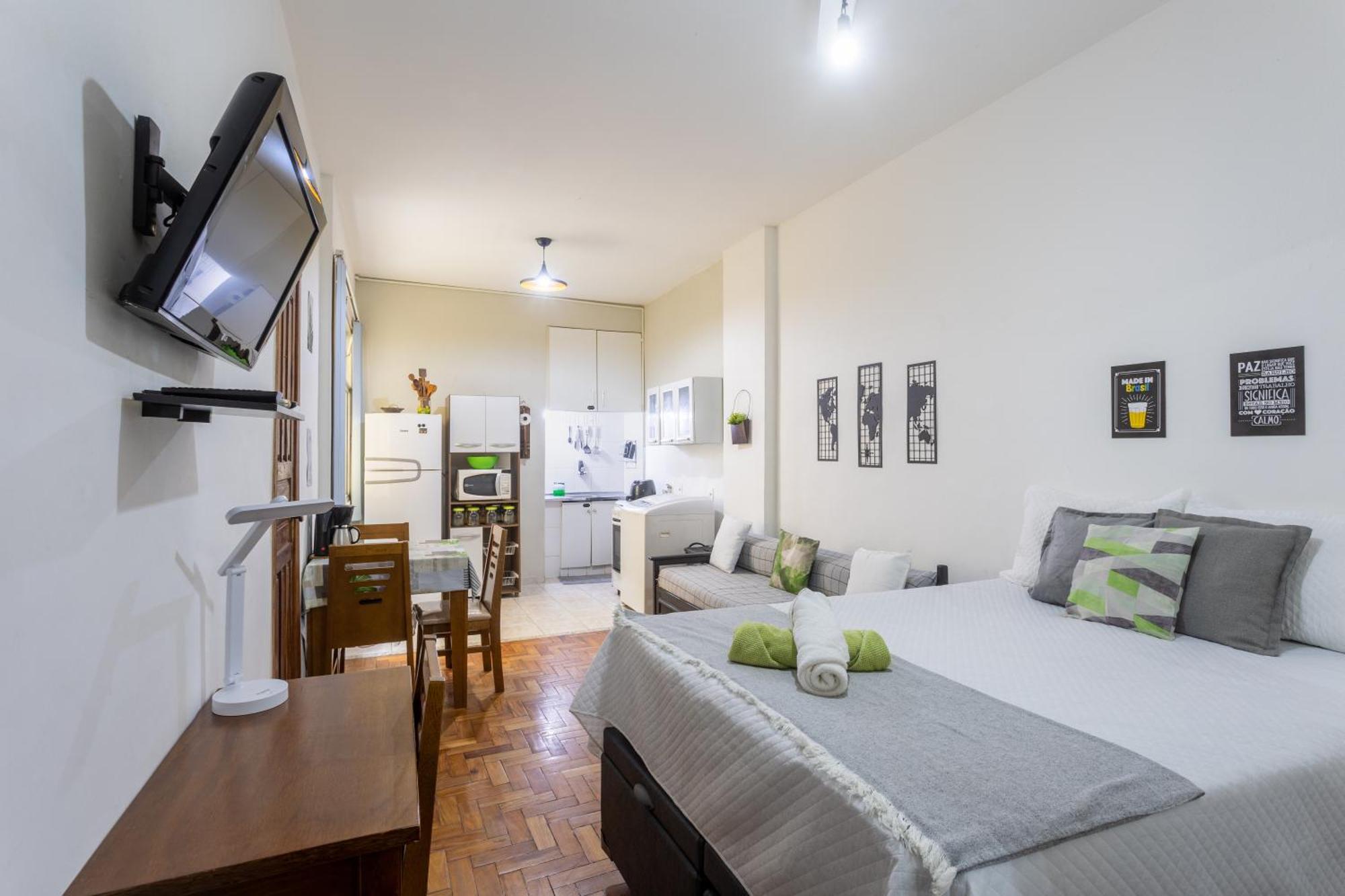 Apartemen Kitnet Charmoso No Coracao Do Rio!